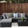 AD-060, Outdoor L Shape Wicker Sofa Set