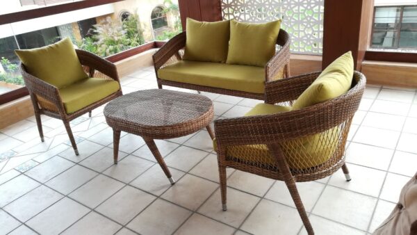 CFI-073 AD-073 Four Seater Living Sofa Set
