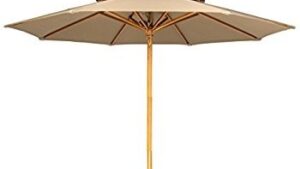 AD-173 Heavy Duty Two Tier Center Pole Umbrella