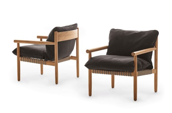 CFI-205 AD-205 Outdoor Luxury Wood Cum Rope Sofa